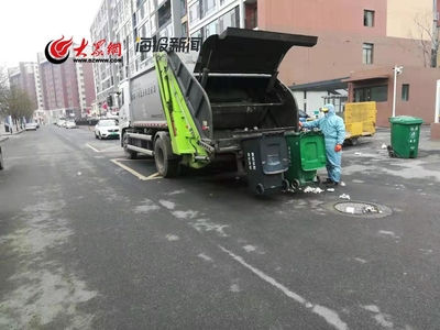 陽光戰(zhàn)“疫”黨旗飄揚(yáng)，城陽市政投資集團(tuán) 垃圾清運(yùn)筑起堅(jiān)實(shí)防線